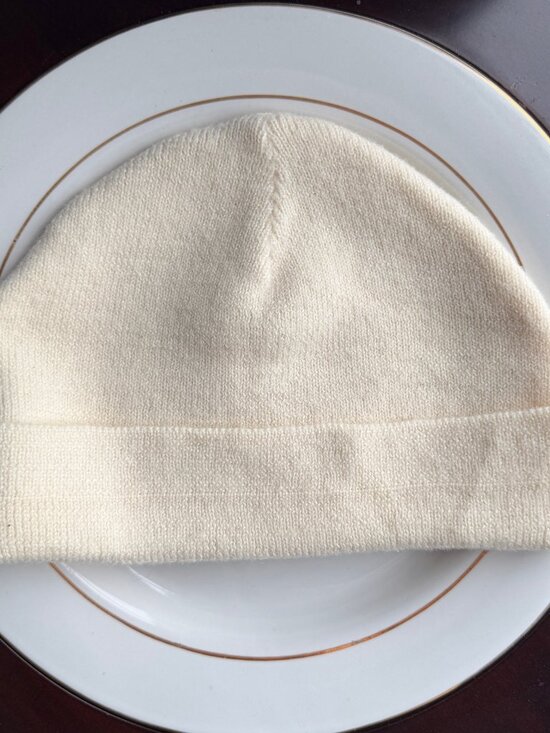 Tricomer Accessories - TRICOMER France Cream 100% wool Hat